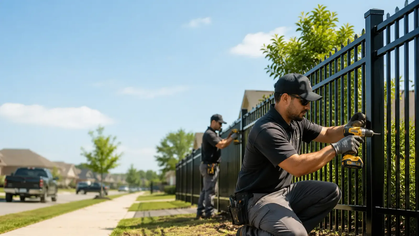 Metal Fence Installation in Cornell, MI